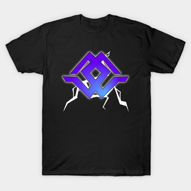 generation geek 'Dub G' Purple lighting logo T-Shirt by Ka-Pow!! The Comic Art Academy